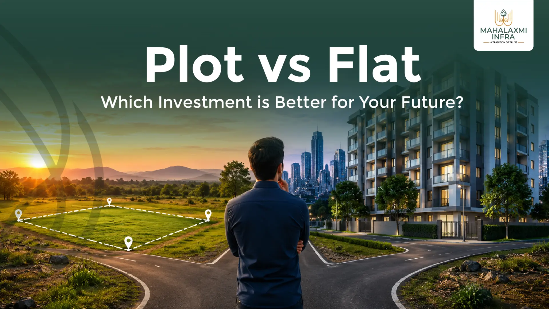 Plot vs Flat: Which Property Investment is Better in 2026? | Mahalaxmi ...